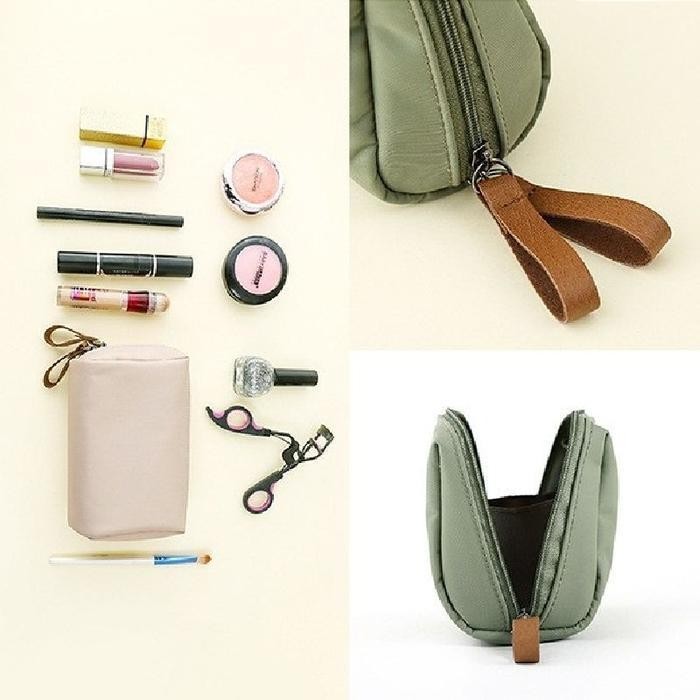Simple Cosmetic Bag Tas Wanita Tas Lipstik Kosmetik Waterproof Impor