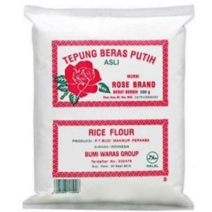 

Terlaris Tepung Beras Rose Brand 500Gr