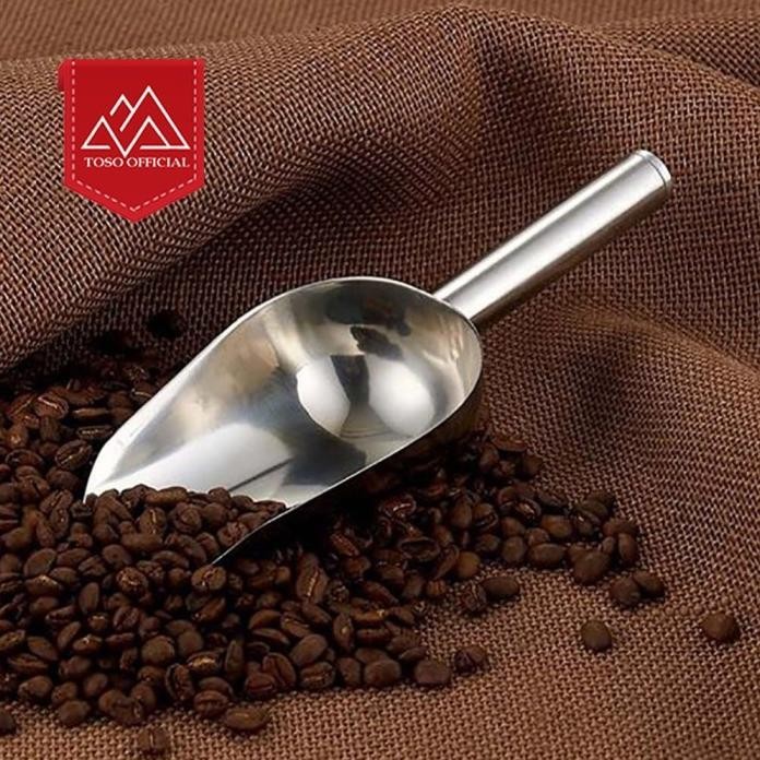 

Terlaris Sekop Es Batu Stainless Sendok Es Tepung Beras Gula Kacang Ice Scoop