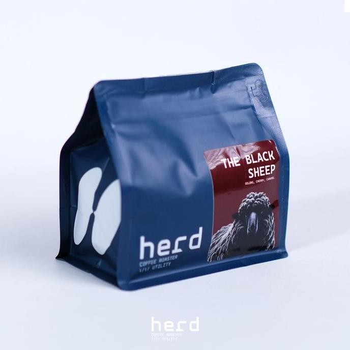 

ready stock herd Kopi The Black Sheep Espresso Roast 200 gr Specialty Arabica
