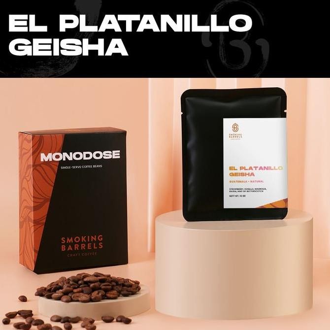 

ready stock Guatemala El Platanillo Geisha Natural (Kopi Gesha) - SB Craft Coffee