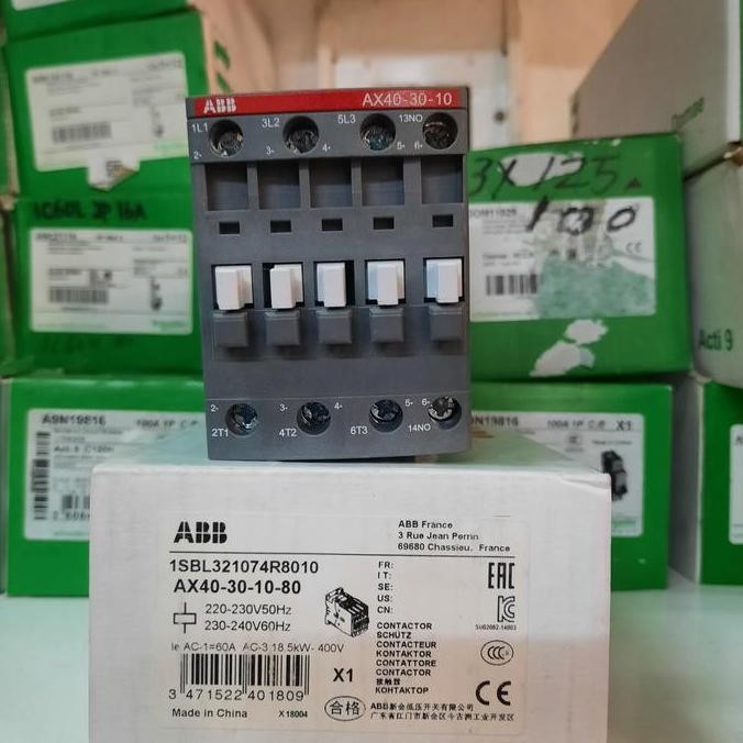 Kontaktor ABB AX40 30 10 60A 18,5kW