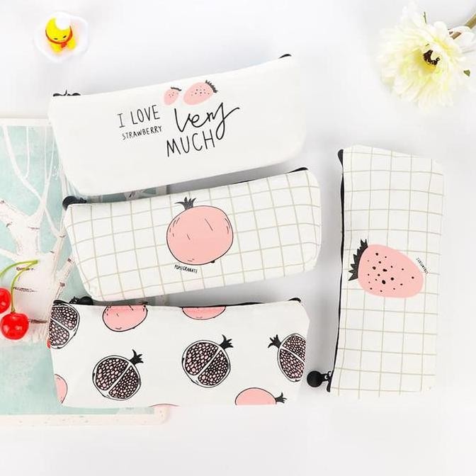 

ASB Tempat Pensil Unik / Pencil Box Motif Buah Lucu