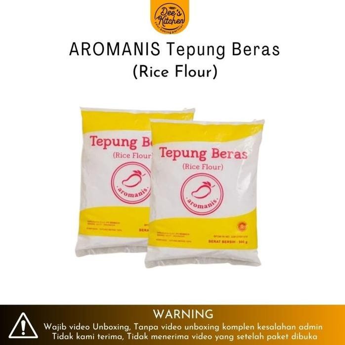 

Terlaris Tepung Beras Aromanis Rice Flour 500Gr
