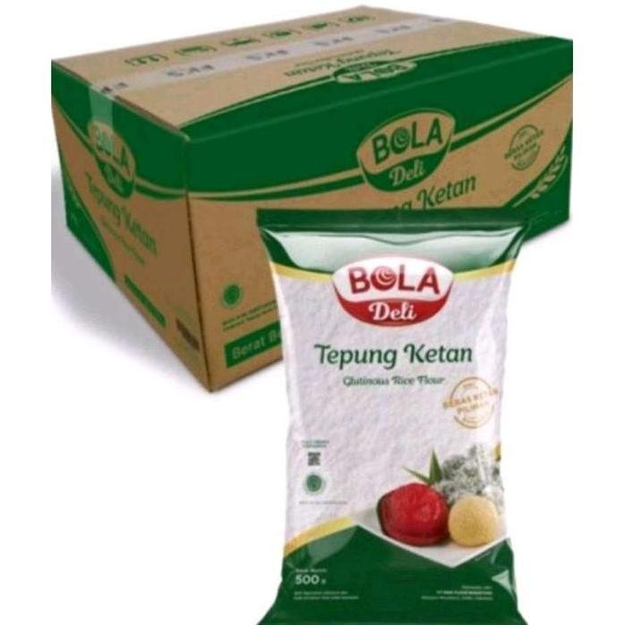 

Terlaris Terlaris Bola Deli Tepung Beras Ketan 1 Dus Isi 20 Bungkus X 500G