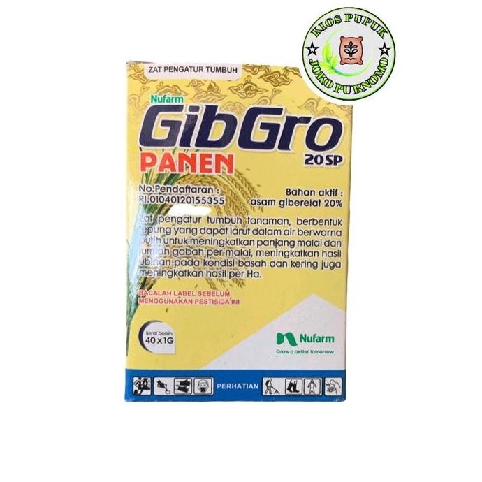 

Terlaris Gibgro Panen 20Sp 1 Kotak (40Pcs) Padi