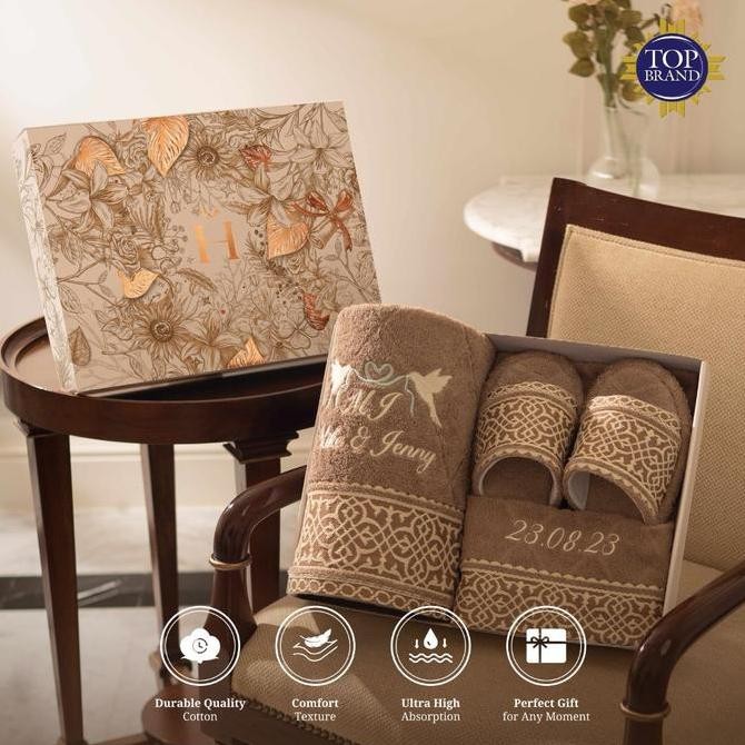 howel and co - bryce (premium set handuk 4 in 1)