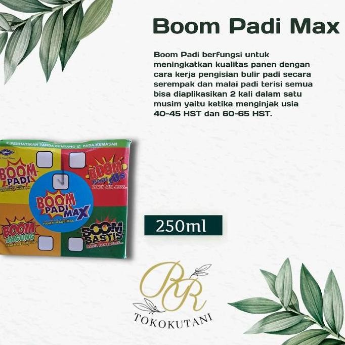 

Terlaris Boom Padi Max Berfungsi Meningkatkan Hasil Panen Padi