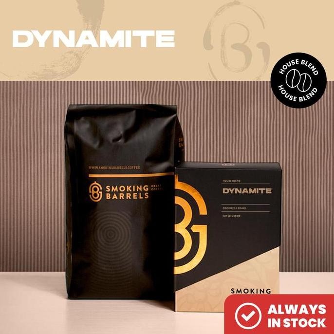 

ready stock Dynamite Blend (Biji Kopi Arabika - Espresso Roast) - SB Craft Coffee