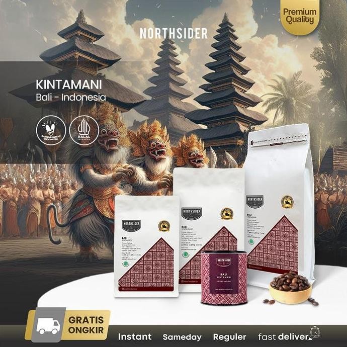 

ready stock Northsider Kopi Arabika Bali Kintamani Natural Coffee