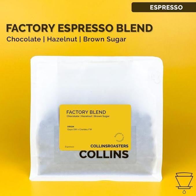 

ready stock Factory Blend | Espresso Blend Specialty Coffee | Collins Roasters