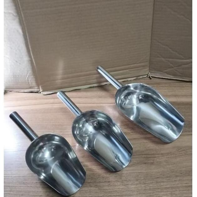 

Terlaris Terkini Scoop Ice Flour Coffee 8" 9" 10" / Sendok Sekop / Sendok Serok Takar Es Batu Tepung Biji Kopi Gula Pasir Beras Bahan Stainless Steel Tebal