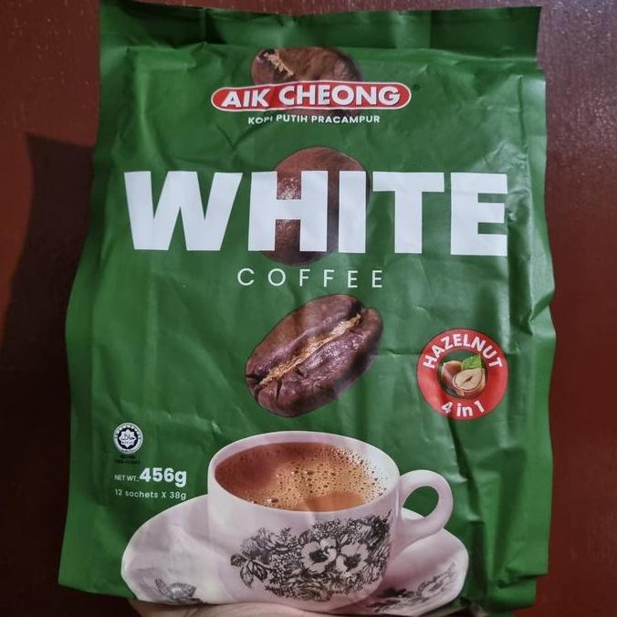 

ready stock aik cheong 4 in 1 white coffee hazelnut