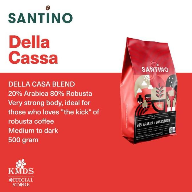 

ready stock Santino Coffee Della Cassa 500gr