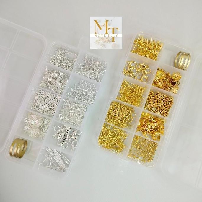 baru  MOTEDIY - [600] Paket Kit DIY Aksesoris/ Paket Diy Aksessoris Gelang & Kalung