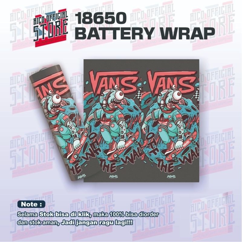 

Get2pcs Pelindung Baterai Wrap 18650 Nike Sports Series Dan Pelapis Wrapped Bening Ber 2 Garskin Casing Motif Bisa Custom Bayar Ditempat