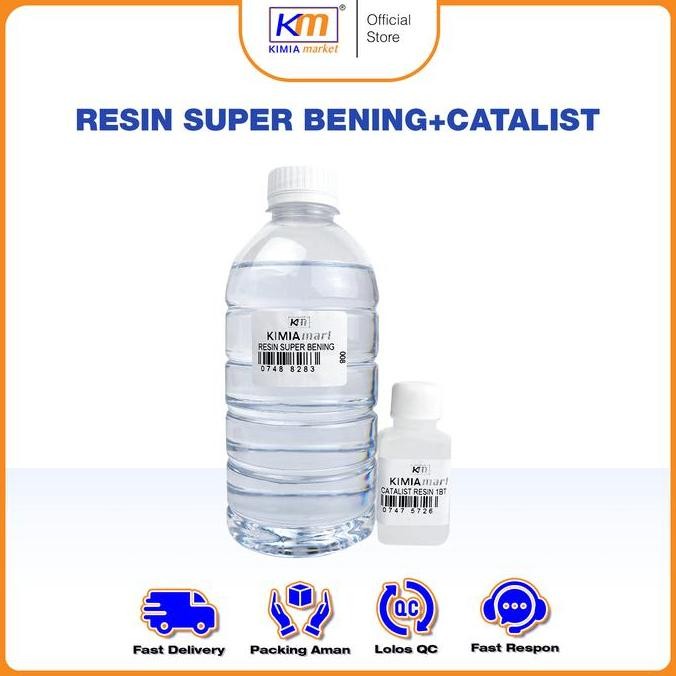 

Resin Super Bening 500gr + Catalis 30ml / Resin Aksesoris / Resin Jernih / Resin Phone Case / Resin DIY murah