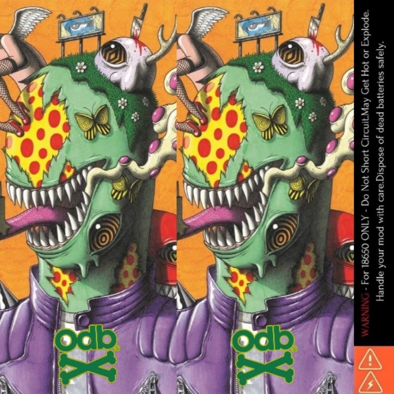 

Get2pcs Jaka Stiker Wrap Baterai 18650 Odb X Monster Untuk Melindungxi Dan Mempercantik Battery 40 Garskin Casing Motif Bisa Custom Bayar Ditempat