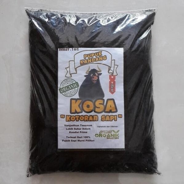 

Terlaris Pupuk Kandang Kotoran Sapi 3Kg Pukan Kompos Organik Penyubur Tanaman