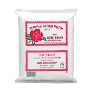 

Terlaris Tepung Beras Rose Brand 500Gr