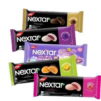 

[BERKAH] Nabati NEXTAR BROWNIES 42 gr Choco Delight / Bluberry / Strawberry / Pineapple Nastar Snack / Cemilan Anak Murah / Biscuit Kue Cookies
