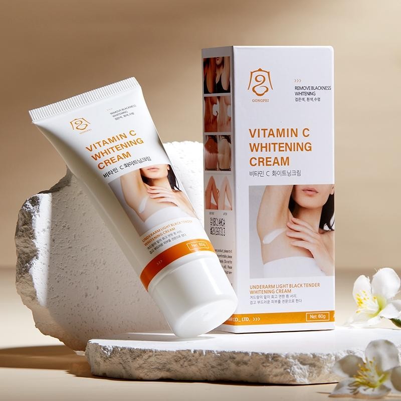 Krim Pemutih Ketiak Vitamin C 60G Pemutih Leher Dan Pundak Krim Pemutih Vitamin C Pemutih Selangkang