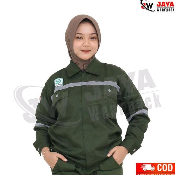 Atasan Wearpack Safety Lenagn Panjang Army New Stok