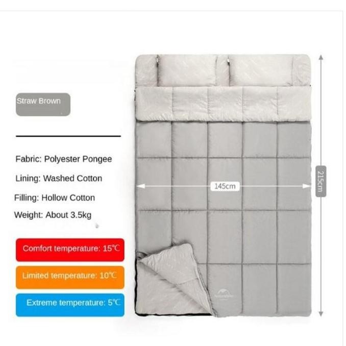 Sleeping Bag Double Nh21Msd05 [] Co