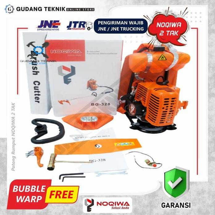 

Terlaris Mesin Potong Rumput 2Tak Noqiwa Bg328 / Brush Cutter Bg 328 2Tak Noqiwa Pemotong Rumput Padi Paddy Reaper