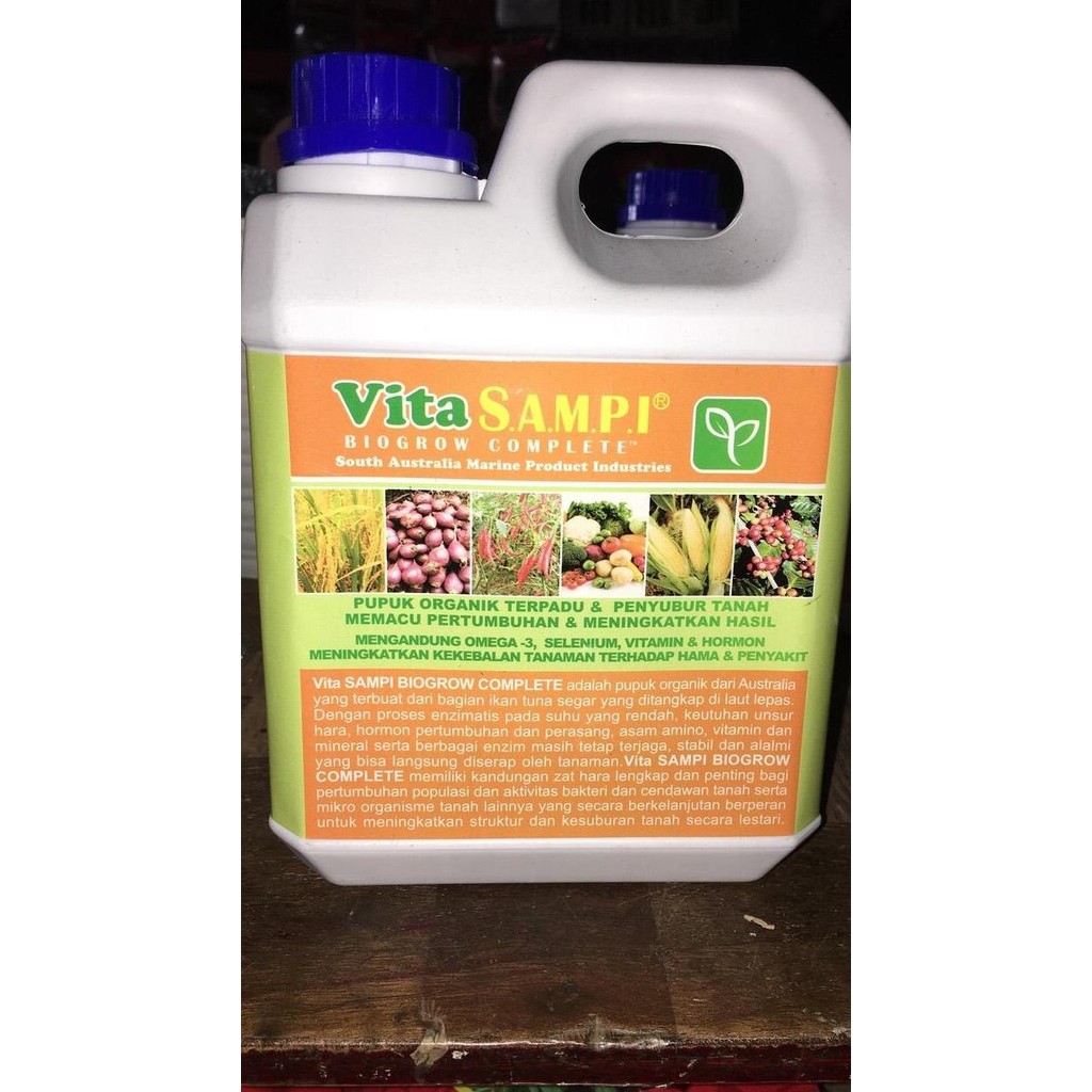 

Terlaris Pupuk Organik Cair Terpadu Vita Sampi Biogrow Complete 1L