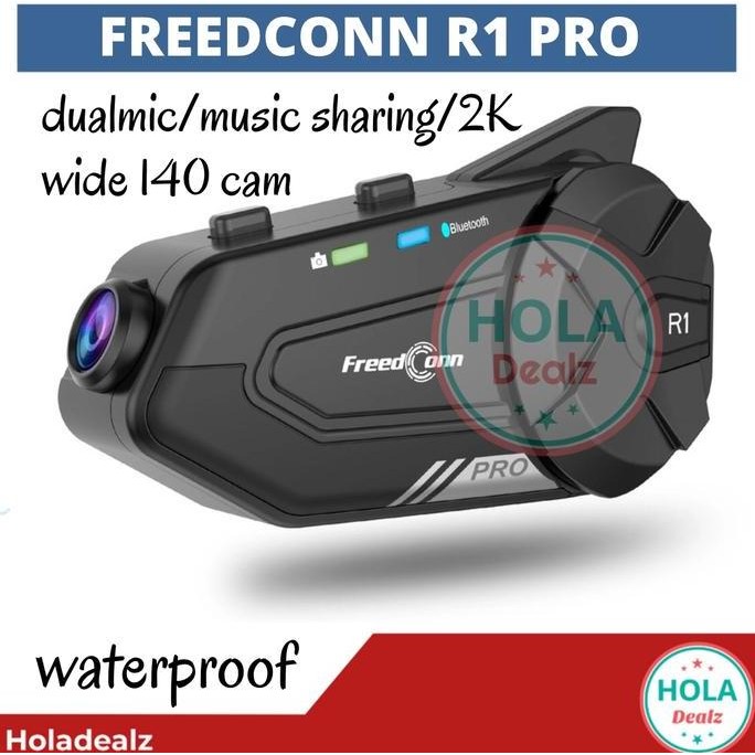 FREEDCONN R1 PRO BLUETOOTH HELM ACTION CAM INTERCOM R1 PRO