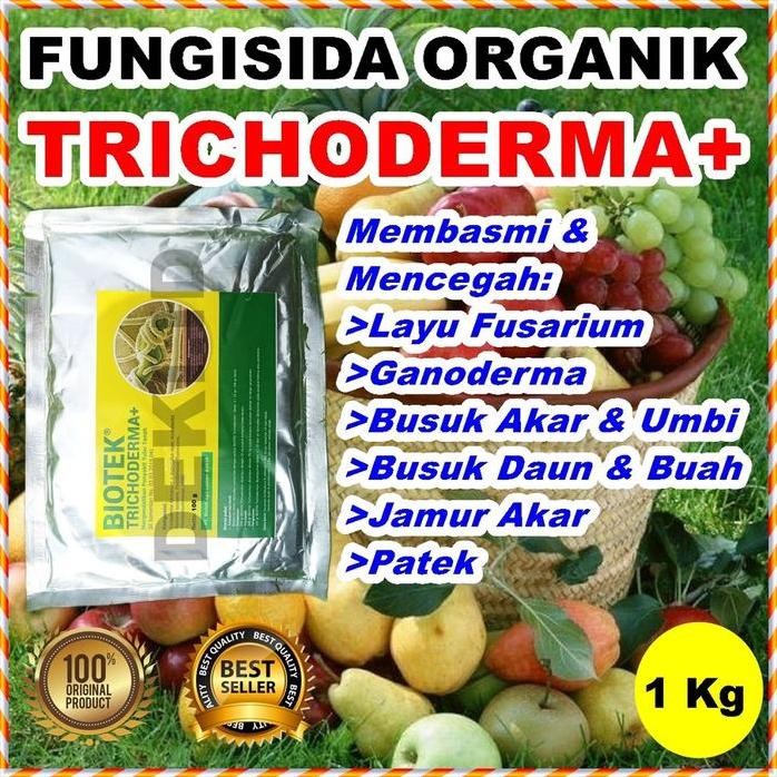 

Terlaris Biotek Tricoderma 1 Kg Bio Fungisida Organik Trichoderma Pupuk Hayati Jamur Trikoderma Tanaman Bunga Buah Sayur Hias