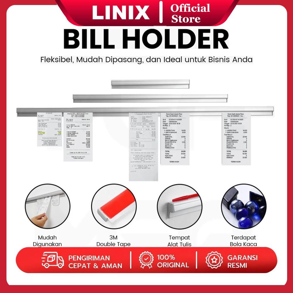 

NEW PRODUCT LINIX BILL HOLDE / CAPITAN NOTA STAINLESS / RECEIPT HOLDER / PENJEPIT KERTAS BON BILL / 60CM / 100CM SIENNAOUTLET487