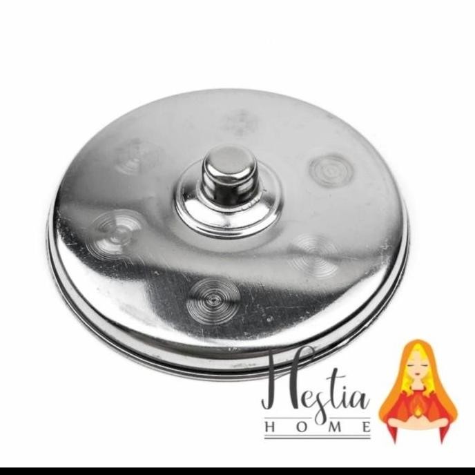 *:*:*:*:*] Tutup Gelas Stainless Steel Awet Kuat Tebal Diameter 8.3CM Tutup Gelas Kecil Cup Lid Tutu