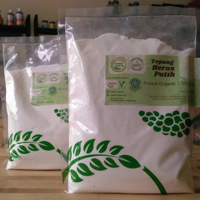

Terlaris Tepung Beras Putih Organik - Lingkar Organik - 500Gr