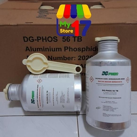 

Terlaris Fumigan Dg Phos 56Tb Obat Fumigasi Kutu Beras Jagung Tepung 1174N24 P