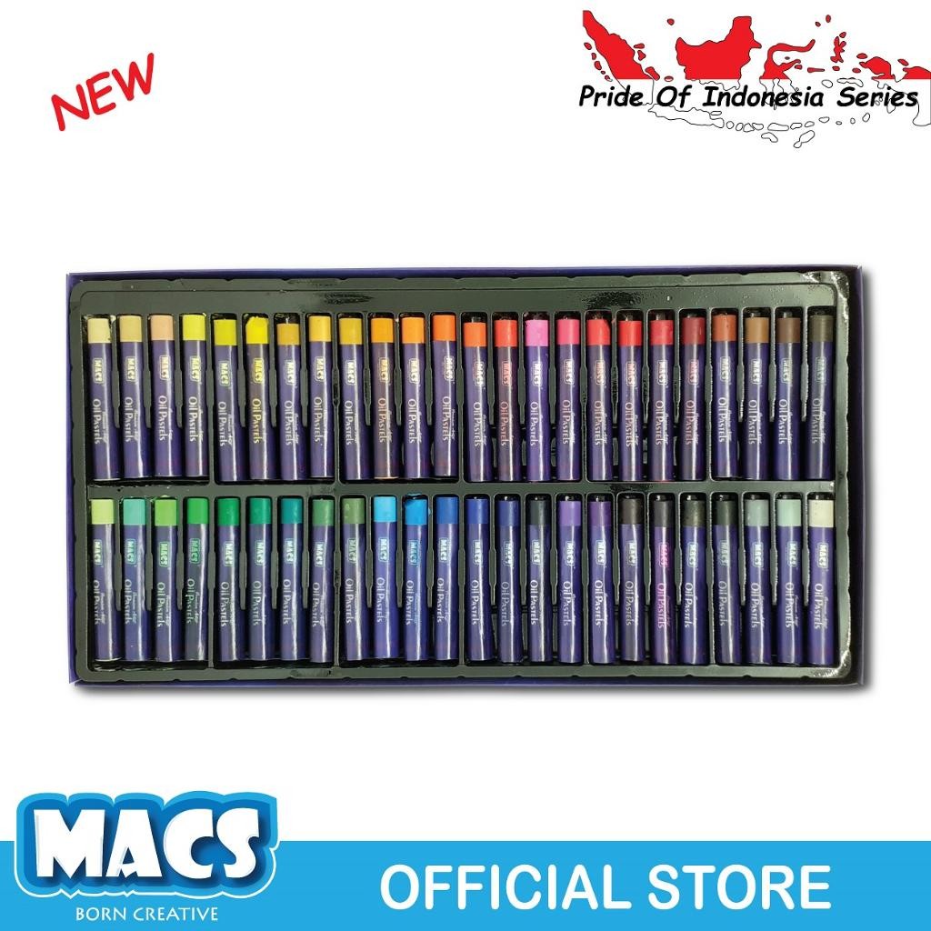 

NEW PRODUCT MACS ARTIST PREMIUM CRAYON OIL PASTEL 48 COLOR SIENNAOUTLET487