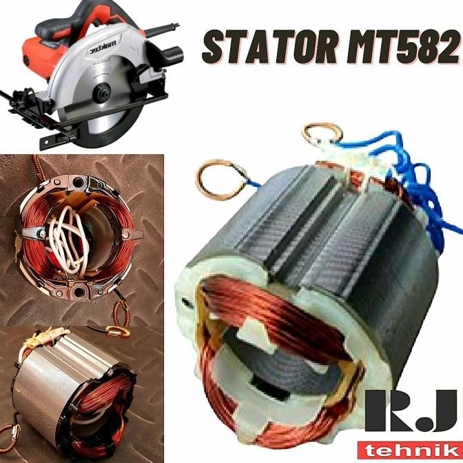 Promo Maktec MT582 Stator Rumah Armature For Circular Saw Spare Part MT 582 COD