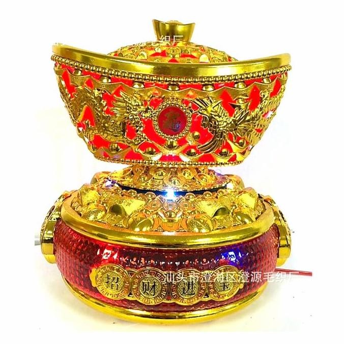 Lampu Duid Putar Musik Kado Hiasan Imlek Murah Pajangan Hoki - YENPAO Termurah