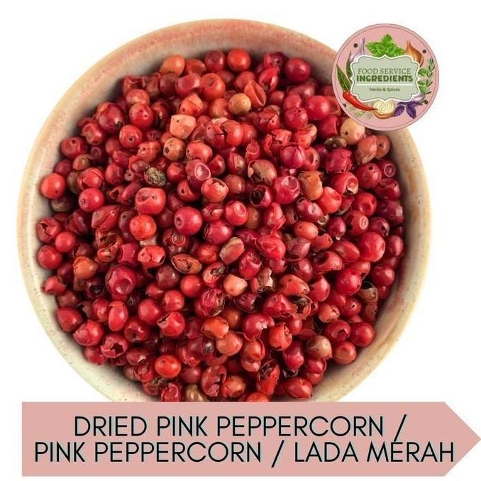

$$$$] Pink peppercorn 35gram / dried pink peppercorn / lada merah