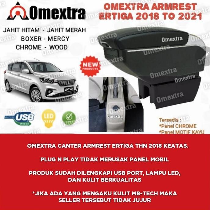 Armrest Box Khusus ERTIGA 2018 to 21 Console Box Ertiga Armrest ERTIGA