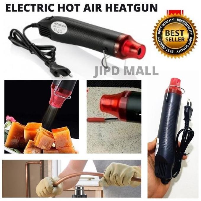 ALAT PEMANAS LED HP KABEL PACKING ELECTRIC HOT AIR HEAT GUN 111154