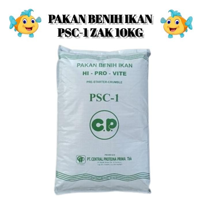 Terlaris Pakan Pelet Benih Ikan Hi Pro Vite Psc Ps-C Psc-1 Premium 10Kg 10 Kg