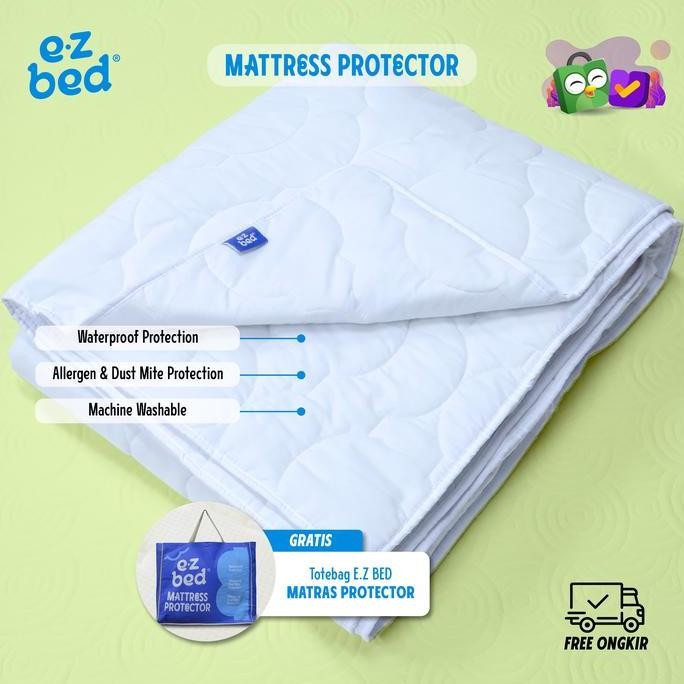 MATTRESS PROTECTOR EZBED / PELINDUNG KASUR WATERPRROF / MATTRESS COVER MURAH