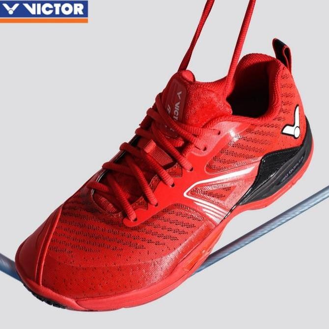 Produk Baru Player Series Sepatu Badminton Victor A930 / A-930 / A 930 D Red