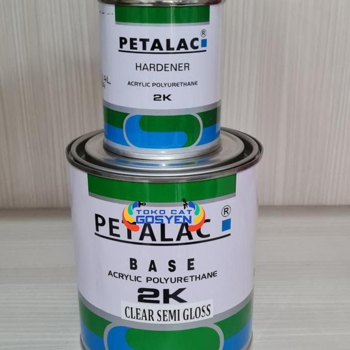 TERBARU - PETALAC CLEAR SEMI GLOSS, CAT PU WOODCOATING SEMI GLOSS