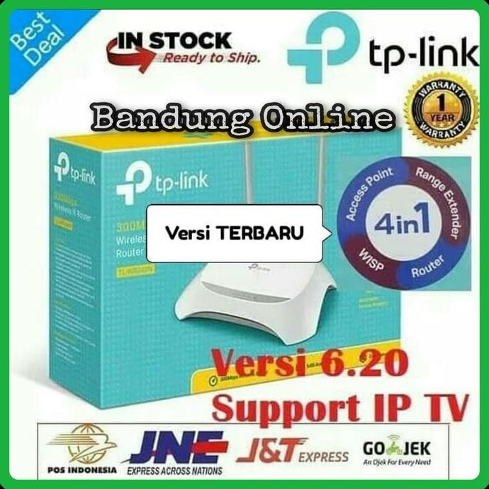 TPLINK TL WR840N Router 300Mbps AP Repeater Extender WISP