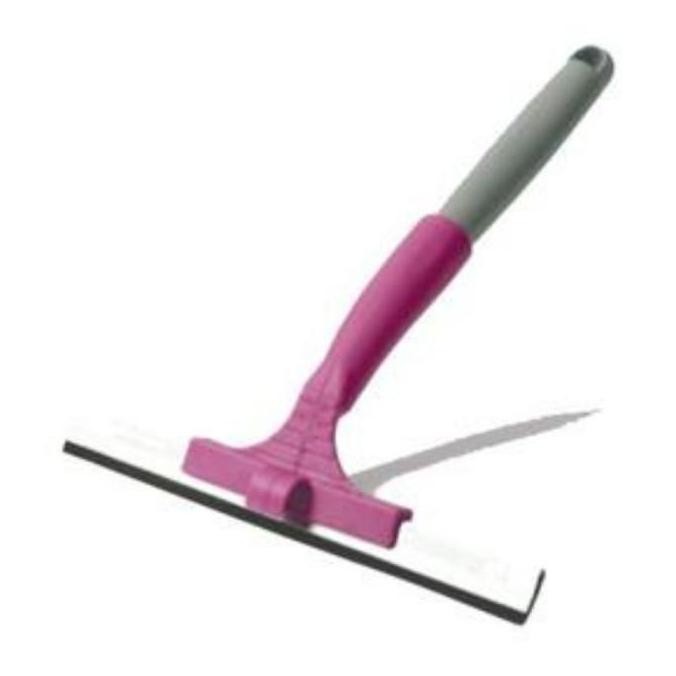 Open DS] Wiper Air Kaca Karet Tebal Gagang Plastik Kuat Premium Nagata 22CM Wefer Air Gagang Kecil S