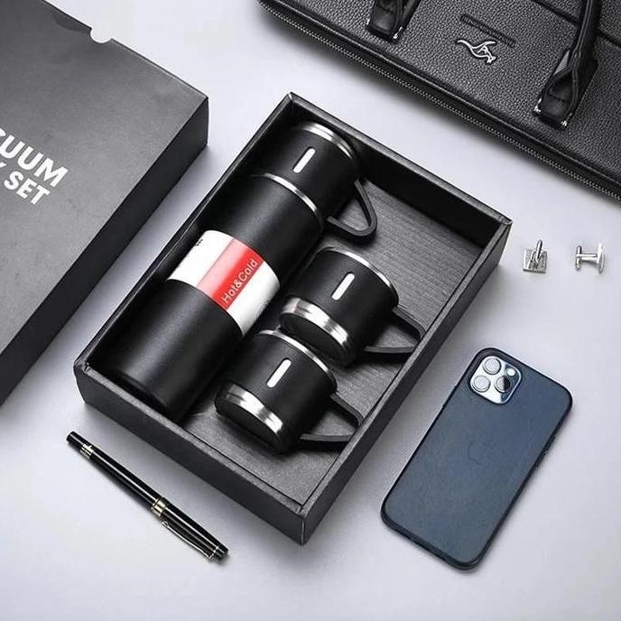 Thermos Sultan Vacuum Set Gelas Cangkir Termos Sultan Flask Set