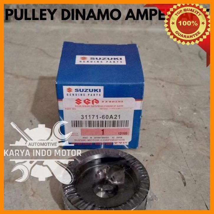 [kim] poly pulley poli alternator dinamo amper ampere suzuki apv ori 31171-60a21